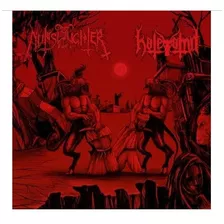 Nunslaughter / Hatevomit Nunvomit Of Death 7 Ep + Poster