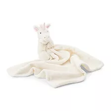 Manta Jellycat Tímido Del Bebé Del Unicornio De Seguridad.