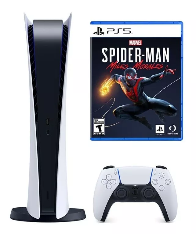 Consola Playstation 5 Edicion Disco Ps5. Mas Spiderman Miles