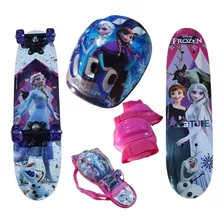 Skate Moranguinho Barbie Infantil + Acessórios Meninas