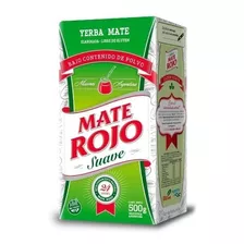 Yerba Mate Rojo Suave Paquete De 1/2kg 