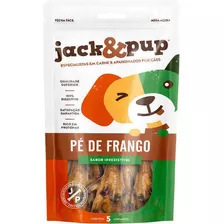 Petisco Jack E Pup Snack Para Cães Pé De Frango Saboroso