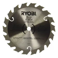 Disco Ryobi Hoja Para Sierra Circular 5 1/2 Carburo 10mm