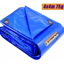 Lona Azul Carreteiro Caminhão Piscina Impermeável 75g 4x4