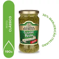 Molho Pesto Clássico Filippo Berio 190g