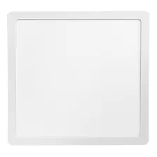 Kit 5 Plafon Sobrepor Quadrado Led 25w Painel Bivolt 30x30