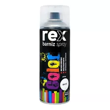 Barniz En Spray Acabado Profesional Secado Rápido Rex 400ml