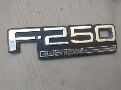 Ford F250 Custom Emblema Original Pick Up 90s Foto 2