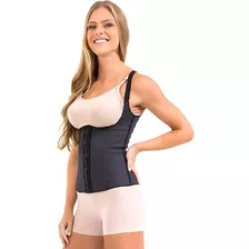 Faja Chaleco/corselette Reductor Termico/algodon Interno