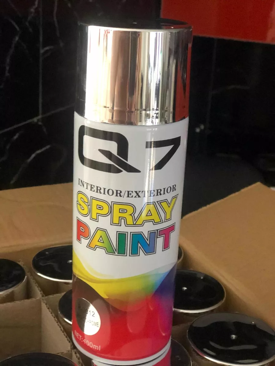 Spray Cromo Plata Tipo Espejo Alta Gama Q-7