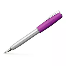 Lapicera Pluma Fuente Faber-castell Loom Violet - Medium