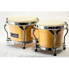 Bongos De Madera Natural Alde Audio 7 Y 8 Envio Full 