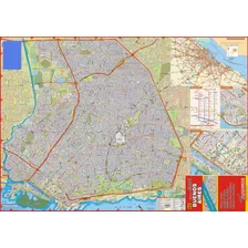 Mapa De Ciudad De Buenos Aires ( Caba) 