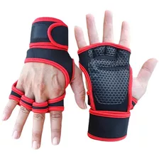 Guantes De Gel Para Levantamiento De Pesas Medio Dedo Hombre