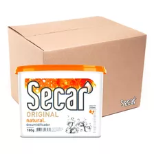 24 Unid. Antimofo Secar 180g Natural Desumidificador Armario