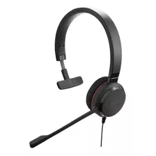 Auriculares Jabra Evolve 30 Ms Mono Usb P2 Con Cancelación De Ruido