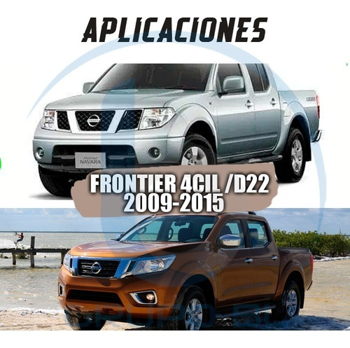 Burrera Nissan D22/frontier 4ci 2009 2015 Cromo Super Bronco Foto 3
