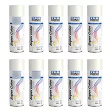 Kit 10 Sprays Branco Fosco Tekbond 250g/350ml