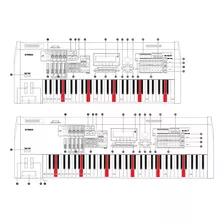 Tecla A La Teclado Yamaha Motif6 Es6 Motif7 Es7 Dx7 Sy99