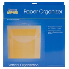 Advantus Cropper Hopper Organizador De Papel, Heladas, 12.0.