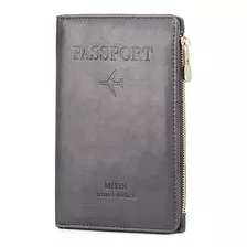 Porta Pasaporte Travel Wallet Moda Documento Hombres Y Mujer