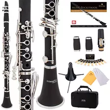 Clarinete Si Bemol Principiantes, Estudiantes, 2 Barril...