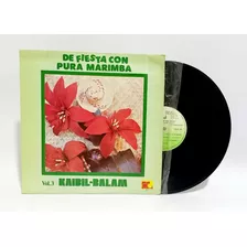 Disco Lp Kaibil Balam / De Fiesta Con Pura Marimba