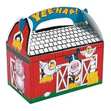 Fun Express 8 Farm Barnyard Animal Treat Boxes.