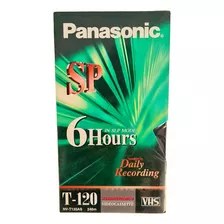 Fitas De Vídeo Vhs Panasonic 6 Horas Virgem Lacrada