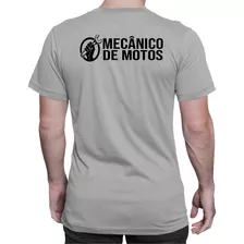 Camiseta Mecânico De Motos Camisa Jobs Uniforme Poliéster
