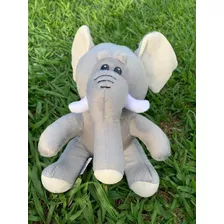 Elefante De Pelúcia Safari Nicho Decoração Antialérgic 23 Cm