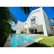 Punta Cana Village, Renta/venta De Villa Lujosa De 4hab+serv