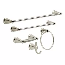 Set De 5 Accesorios Para Baño Niquel Pulido Franklin Brass 