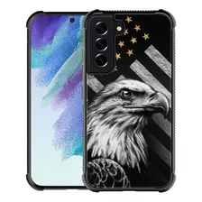 Funda Bandera Eeuu Aguila Para Galaxy S21 Ultra