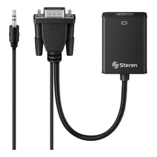 Convertidor Vga + Plug 3,5 Mm A Hdmi Steren 208-158