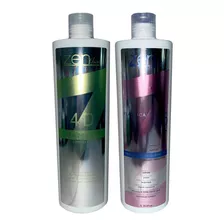 Escova Matizadora 4d Zen Hair Original Loiro 2x1litro