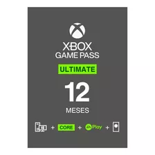 Game Pass Ultimate 12 Meses Garantizados!!!