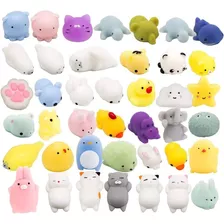 10 Squishy Mochi Animals Antiestres Aleatorios Souvenir 3cm 