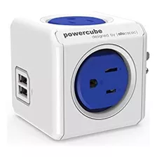 Adaptador De Corriente Powercube Original Usb, 5 Caras