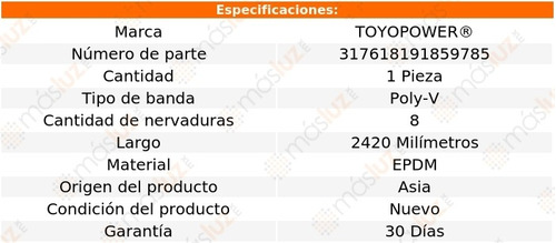 Banda 2420 Mm F-250 Super Duty Diesel 08/10 Toyopower Foto 4