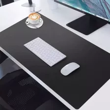 Mouse Pad 90x40cm Gamer Tapete Mesa Escritorio Escrivaninha Cor Preto Desenho Impresso Preto