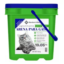 Arena Para Gato 19 Kg Scoopable Cubeta