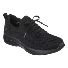 Tenis Skechers Dynamight 2.0 Cherish Moments Negro Mujer