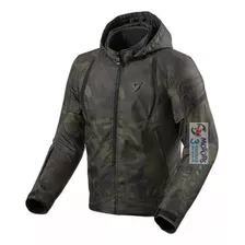 Jm Campera Revit Flare 2 Camuflada Verde Gris Impermeable