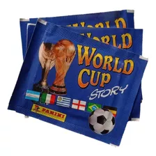 5 Sobres Panini World Cup Story Originales Sellados Nuevos