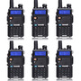 6 Radios Baofeng Uv-82 Walkie Talkie Uhf Vhf Original 8km