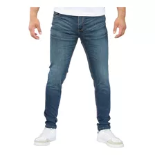 Pantalon Skinny De Mezclilla Strech John Silver Para Hombre