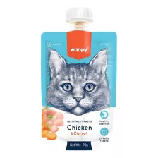 Wanpy Tasty Meat Paste Pollo Para Gatos 90g