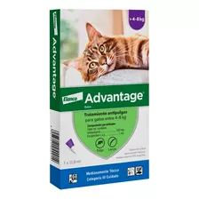 Advantage Gatos De 4 - 8 Kg 