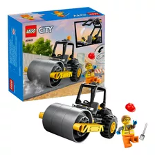 Lego City Rolo Compressor De Construção 60401